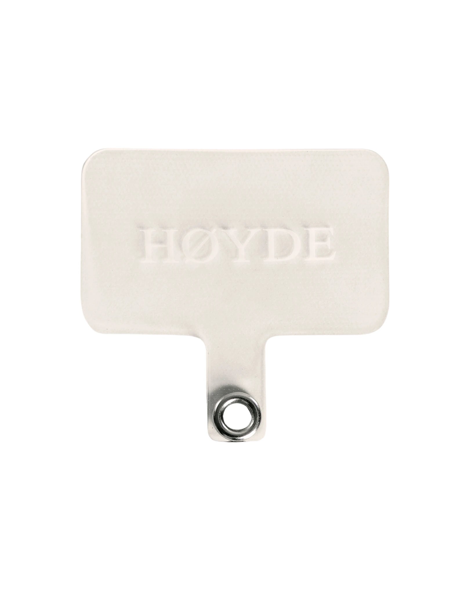 Bevestigingsplaatje voor telefoonkoord