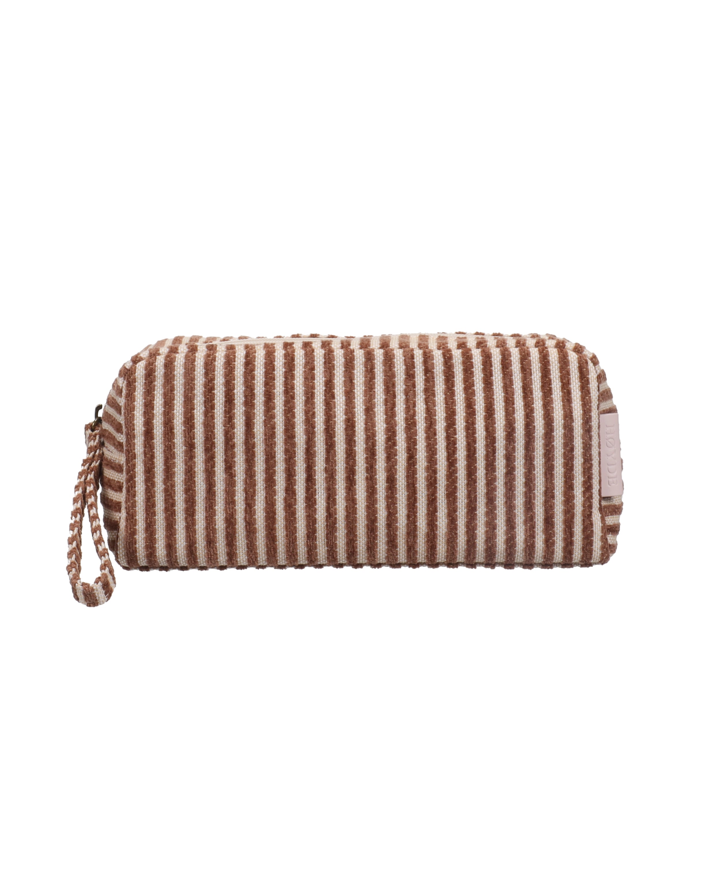Set 3-delig Jacquard Stripe Mocha Muse
