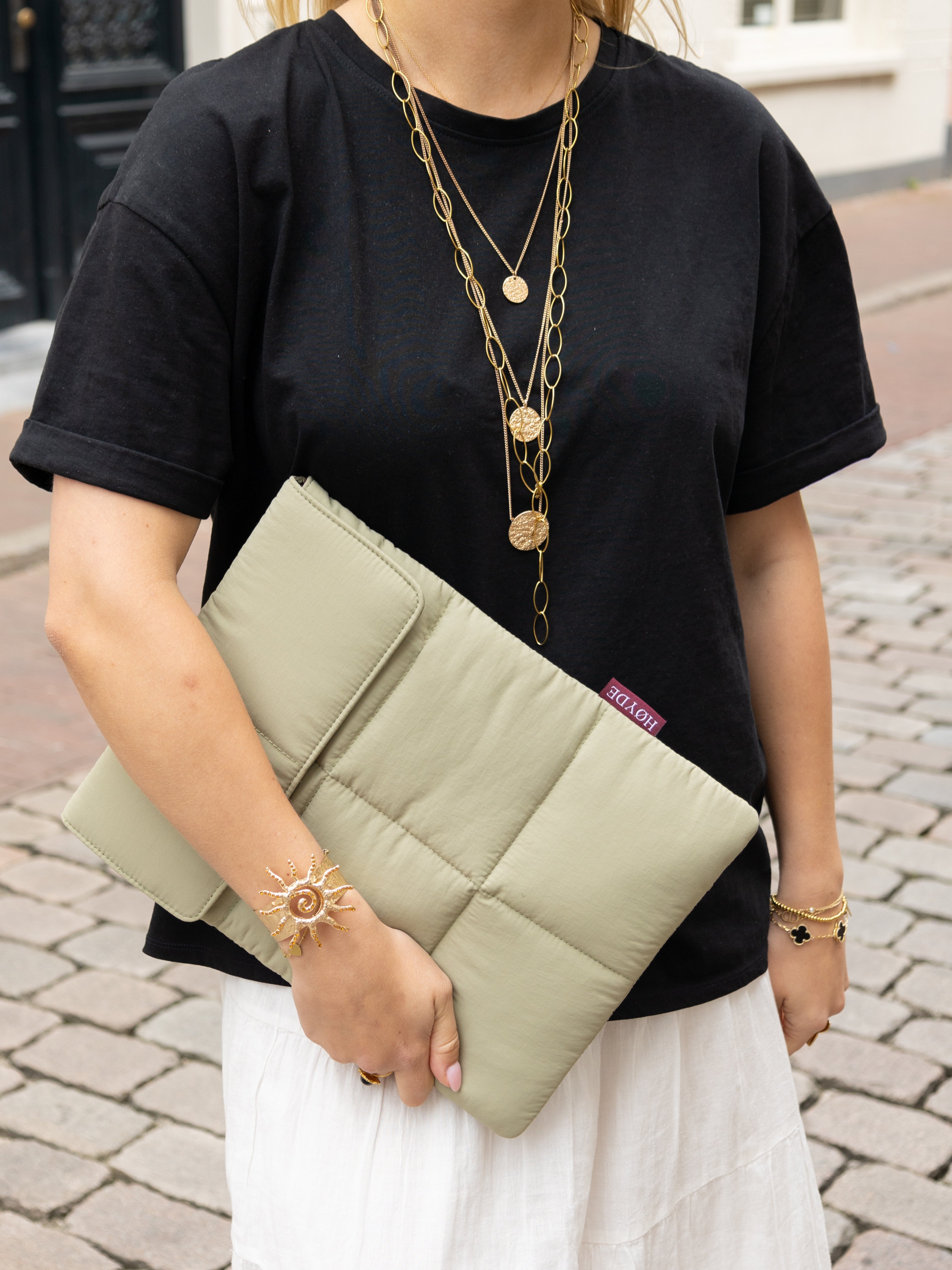 Laptop Sleeve 14 / 13 inch Puffy Pistache
