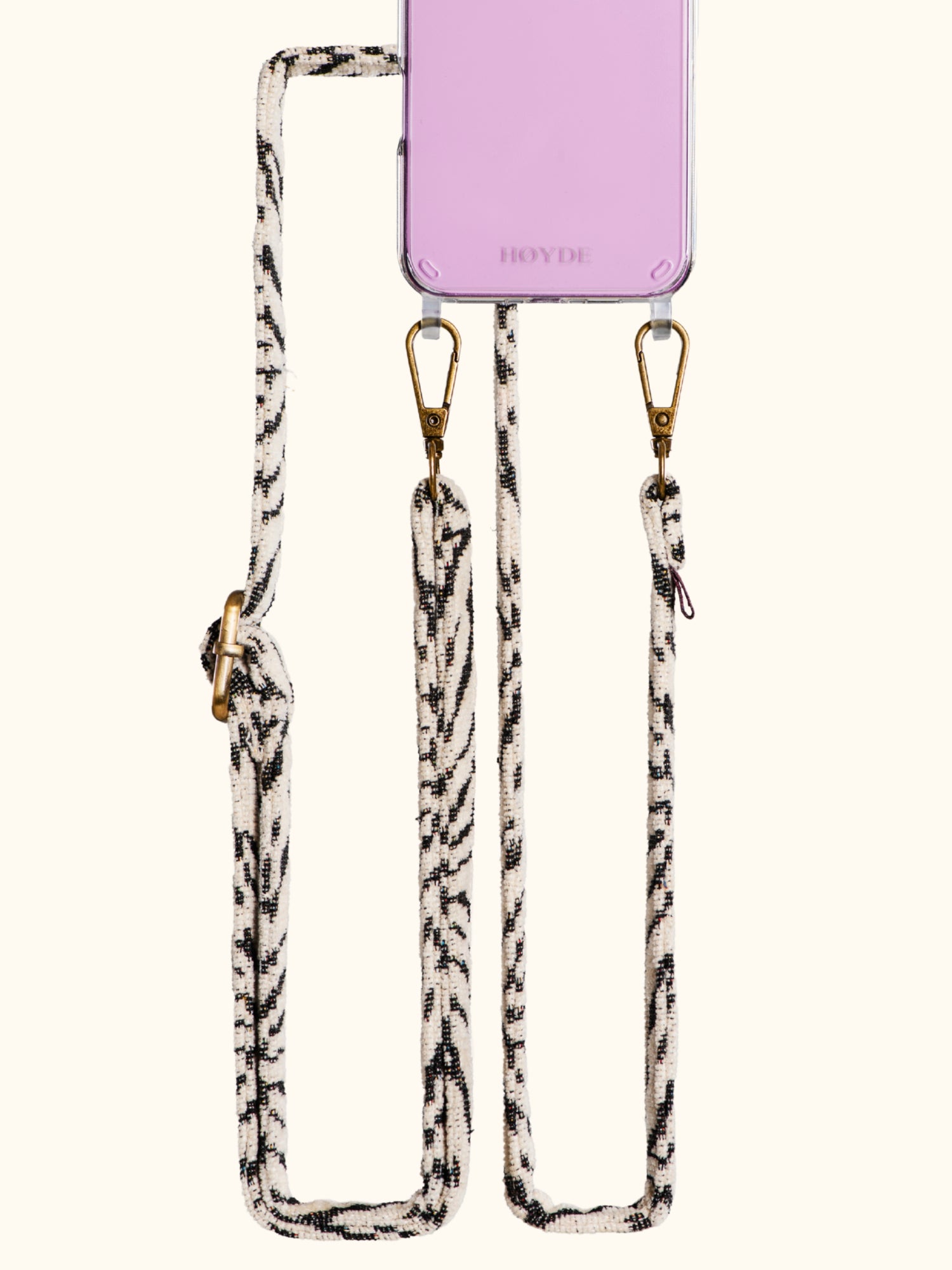 Telefoonkoord Jacquard Blanc Bliss