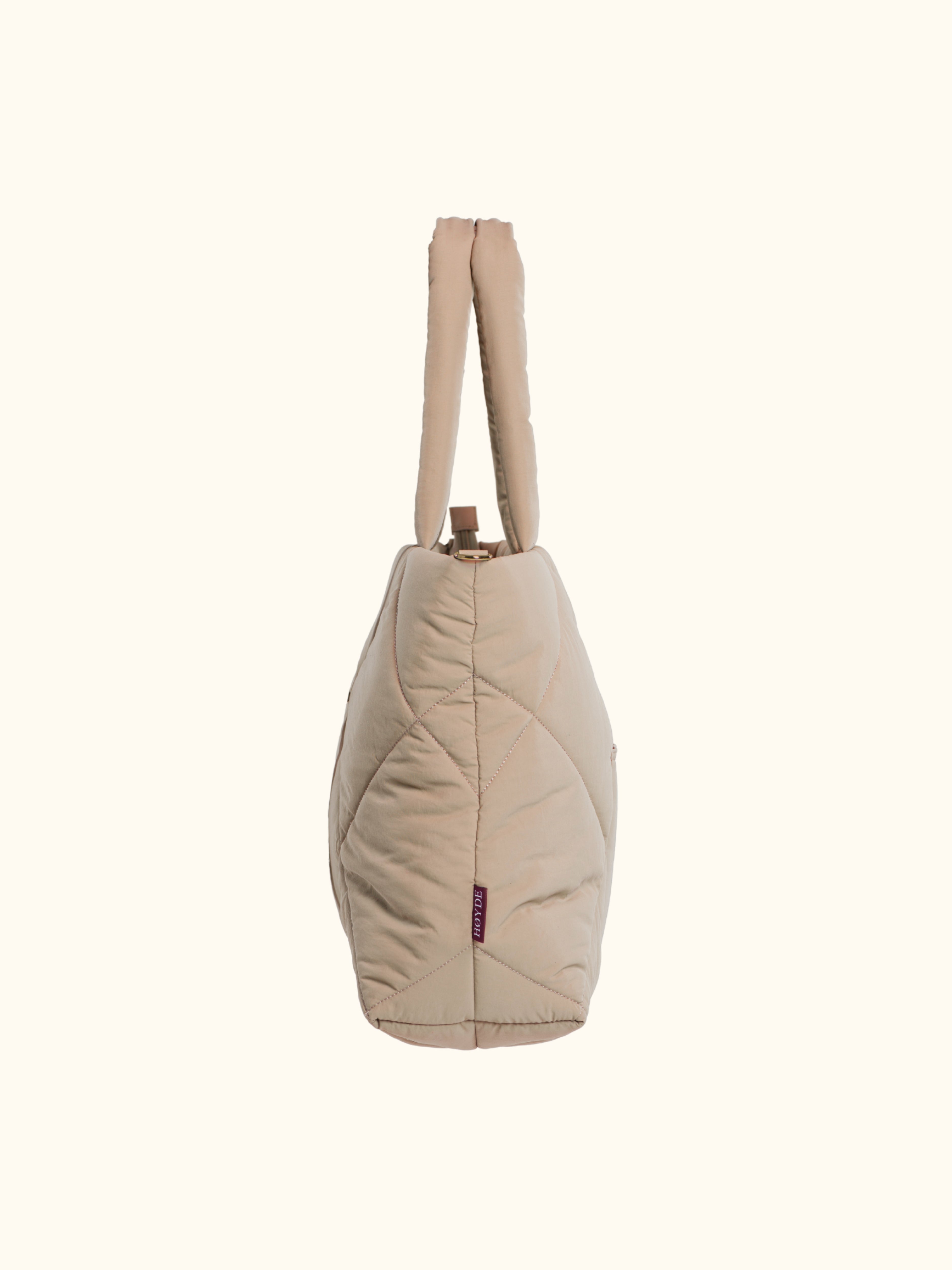 Totebag Shopper Women Puffy Biscuit Beige