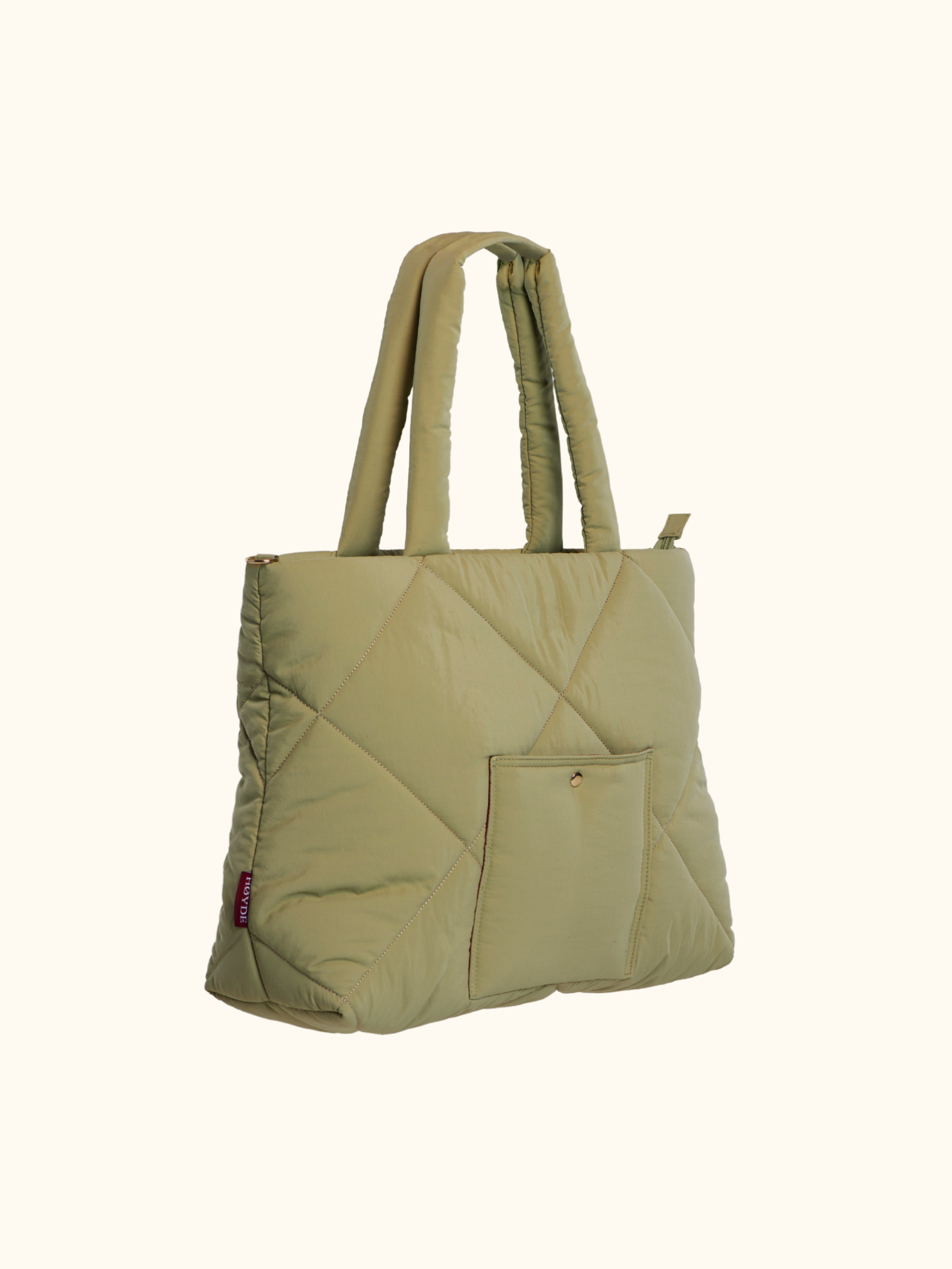 Totebag Shopper Dames Puffy Pistache