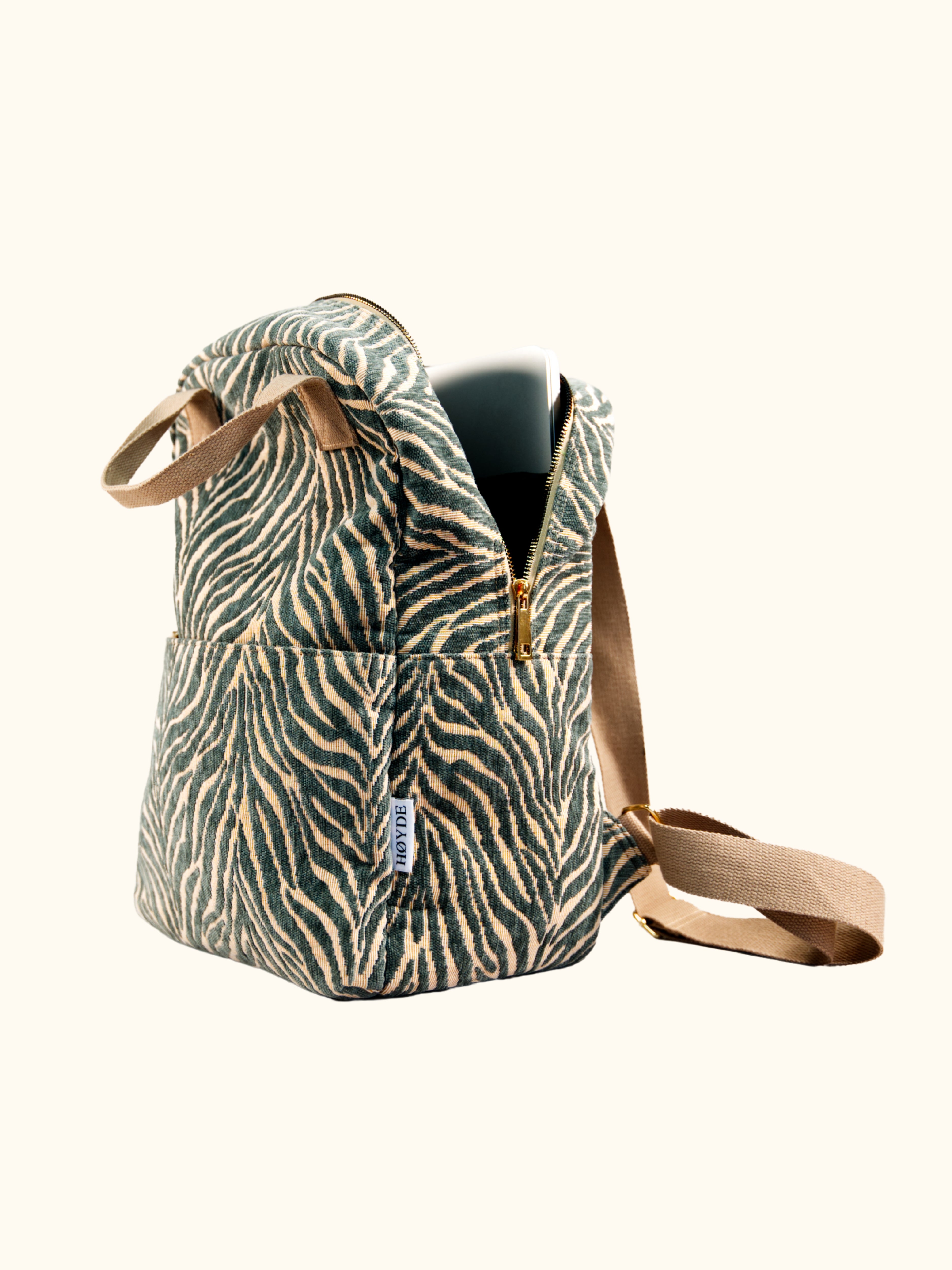 Laptoptas Dames Jacquard Aqua Pearl