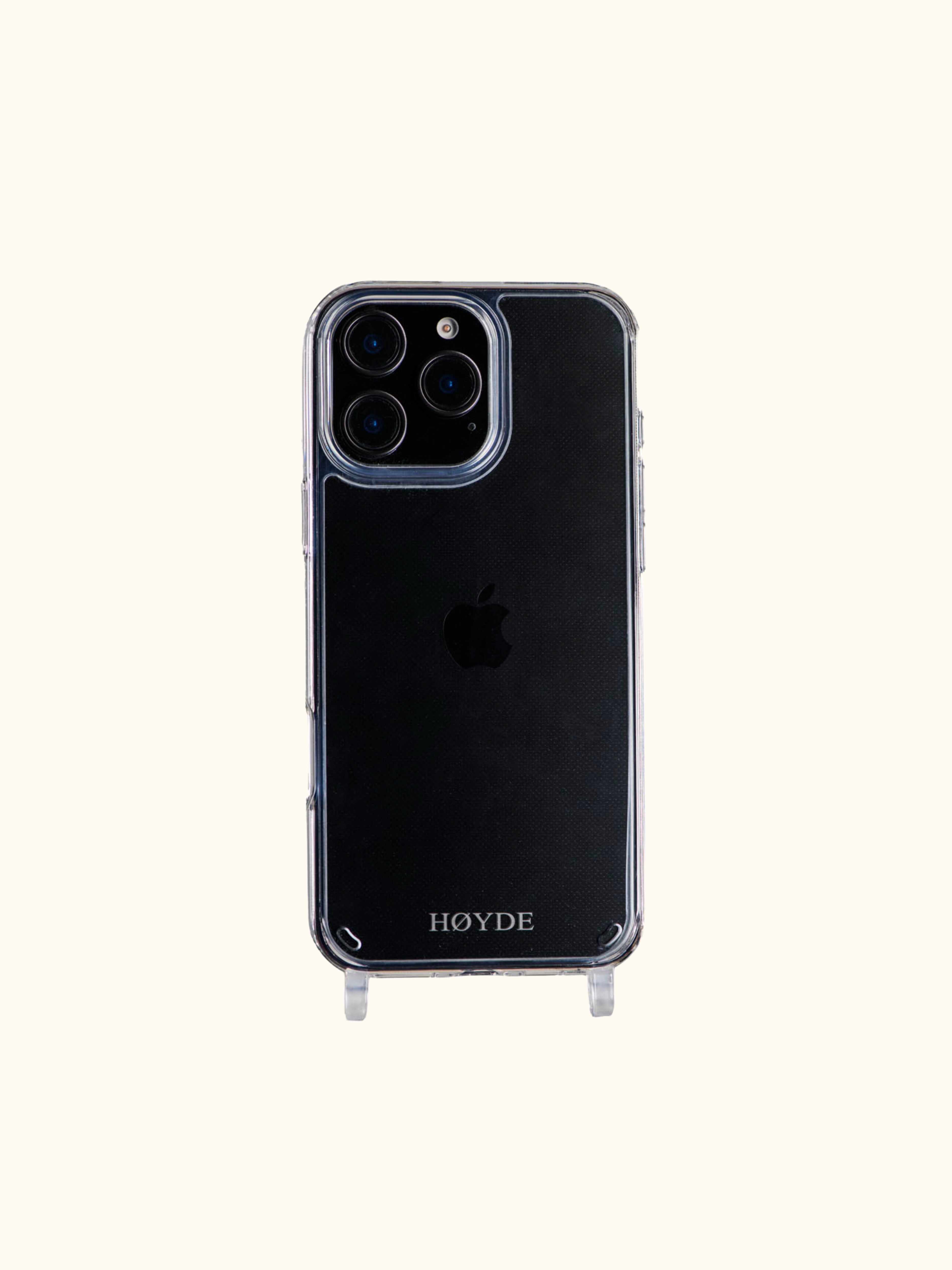 iPhone 16 Pro - Handyhülle mit band - Blanc Bliss