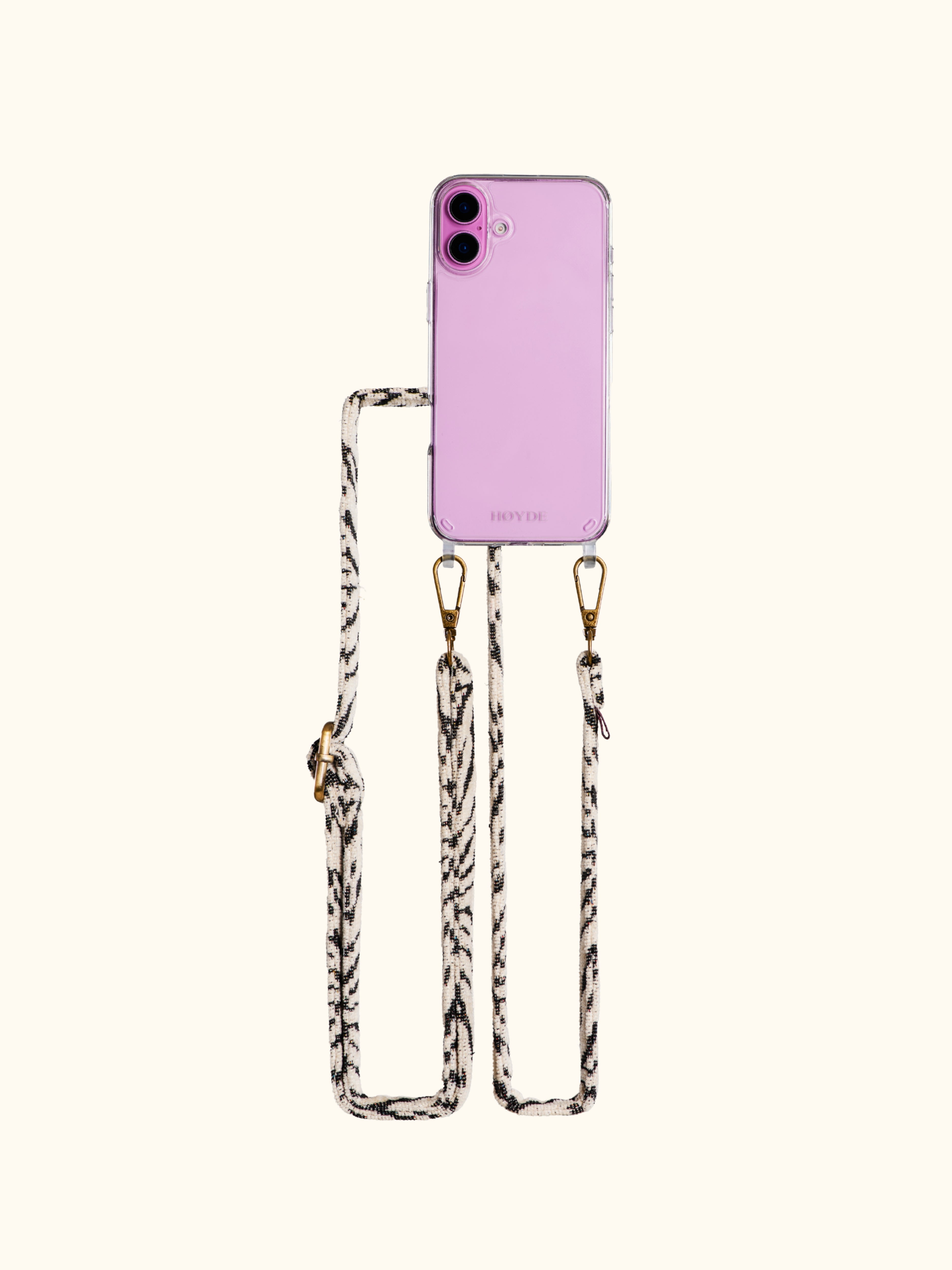 iPhone 16 - Telefoonhoes met Blanc Bliss koord