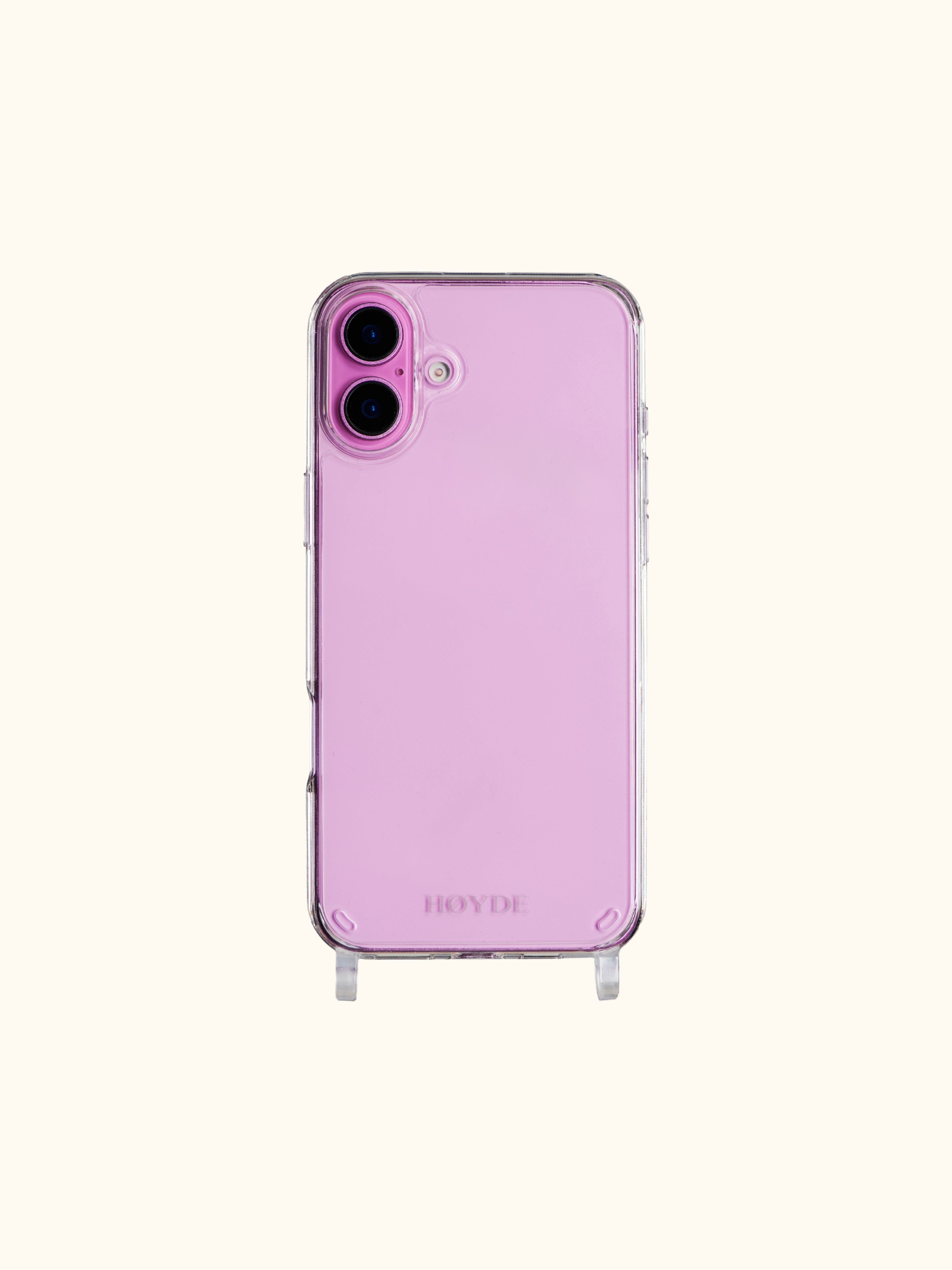 iPhone 16 - Telefoonhoes met Blanc Bliss koord