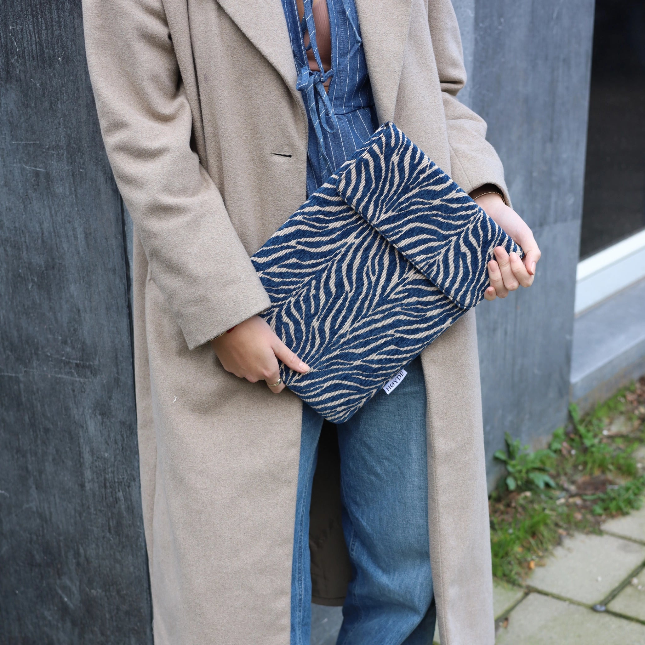 Laptop Sleeve For 14 Inch 13 Inch Laptops Jacquard Beachy Blue laptop-sleeve-for-14-inch-13-inch-laptops-jacquard-beachy-blue