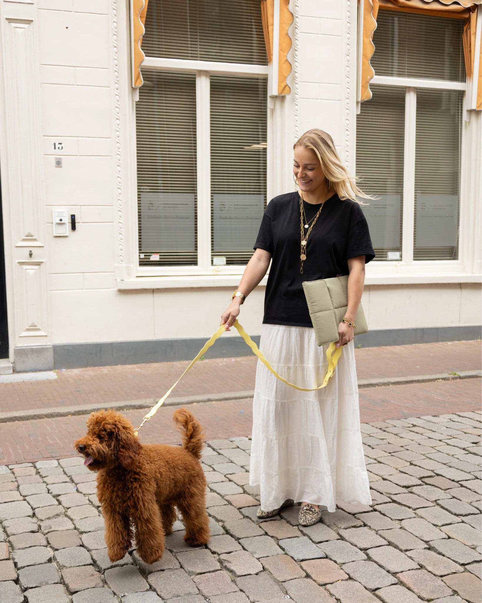 Laptop Sleeve 14 / 13 inch Puffy Pistache