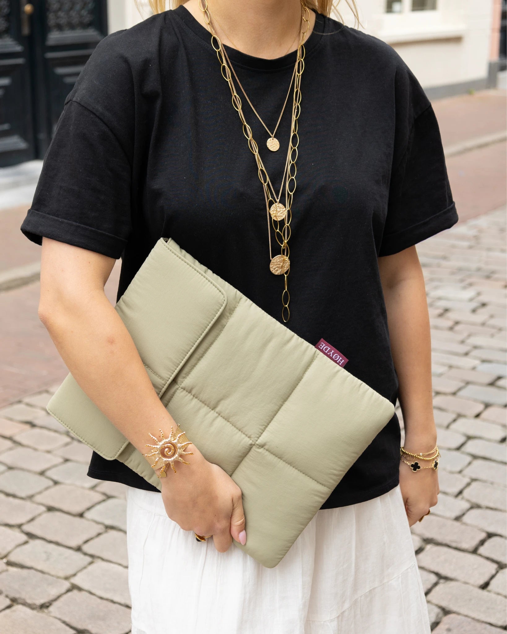 Laptop Sleeve 14 / 13 inch Puffy Pistache