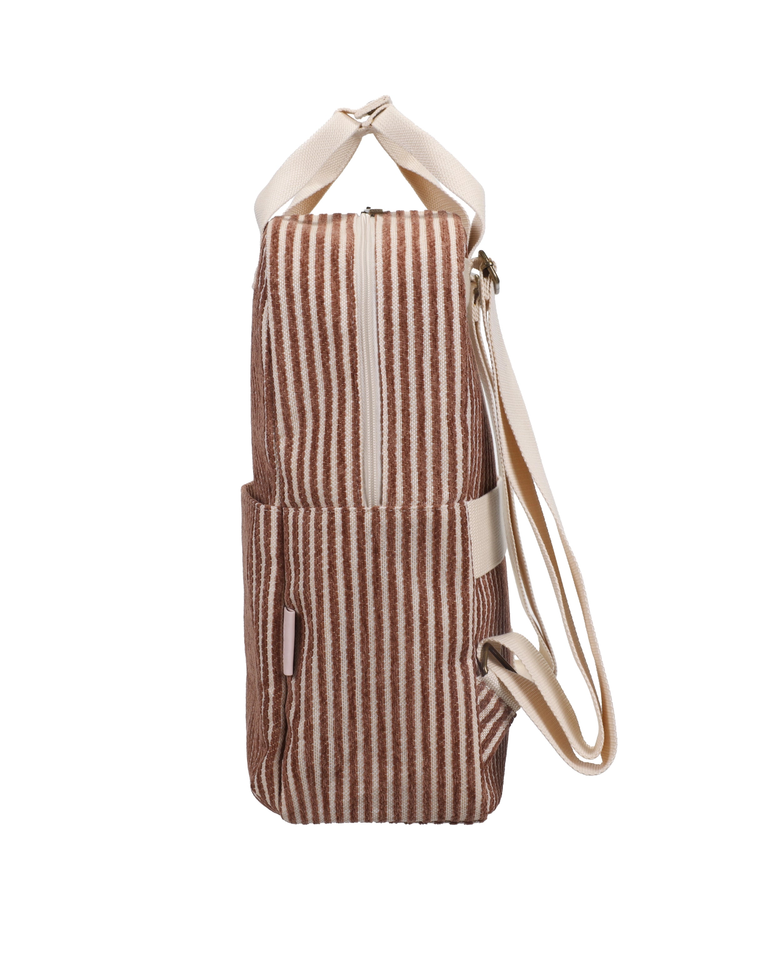 Set 3-delig Jacquard Stripe Mocha Muse