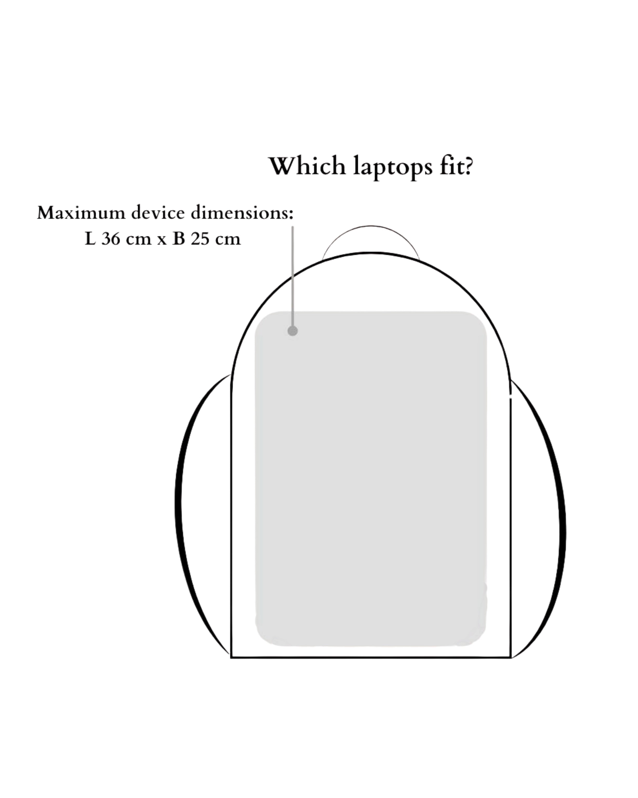 Backpack for laptop Jacquard Blossom Blue