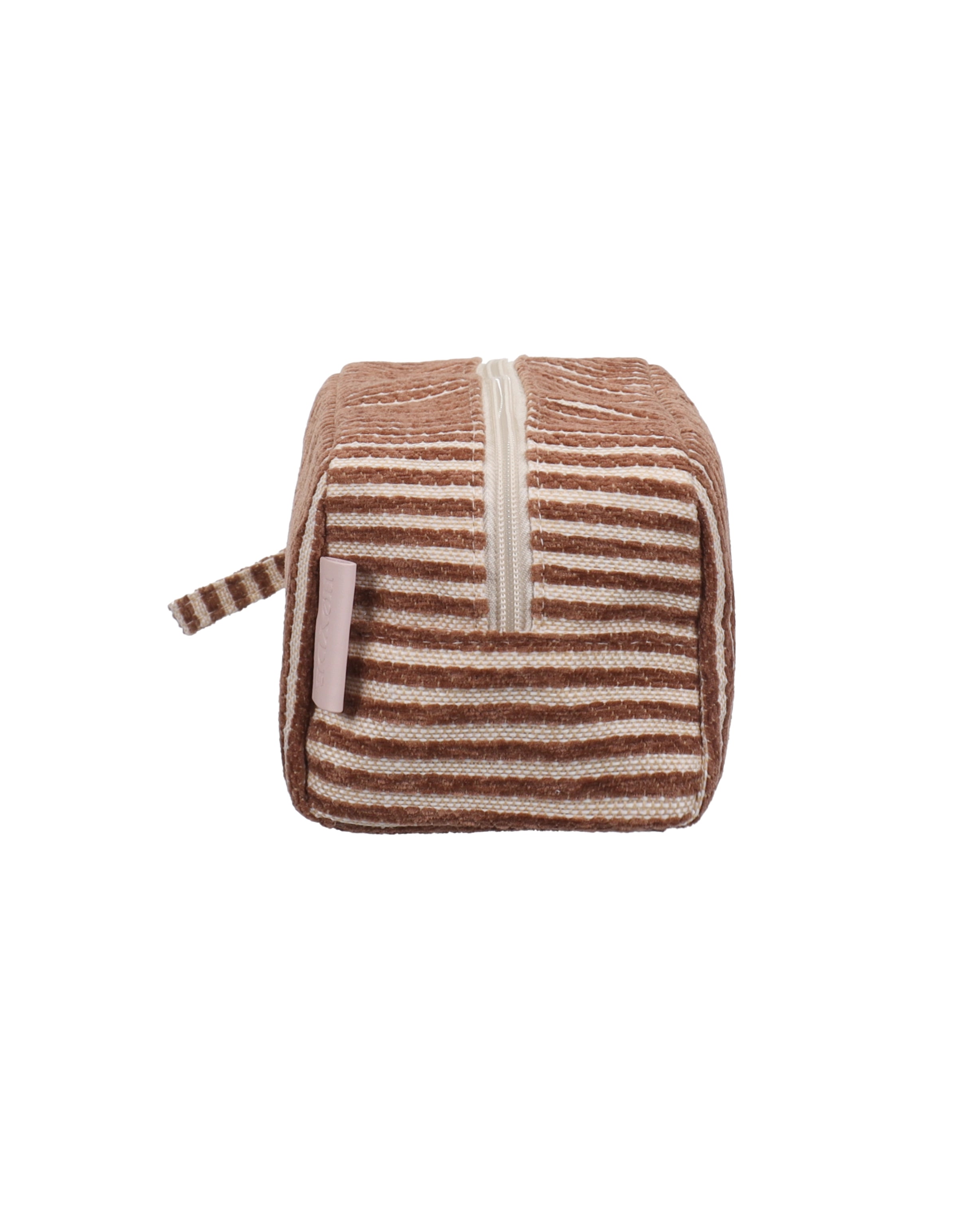 Set 3-delig Jacquard Stripe Mocha Muse