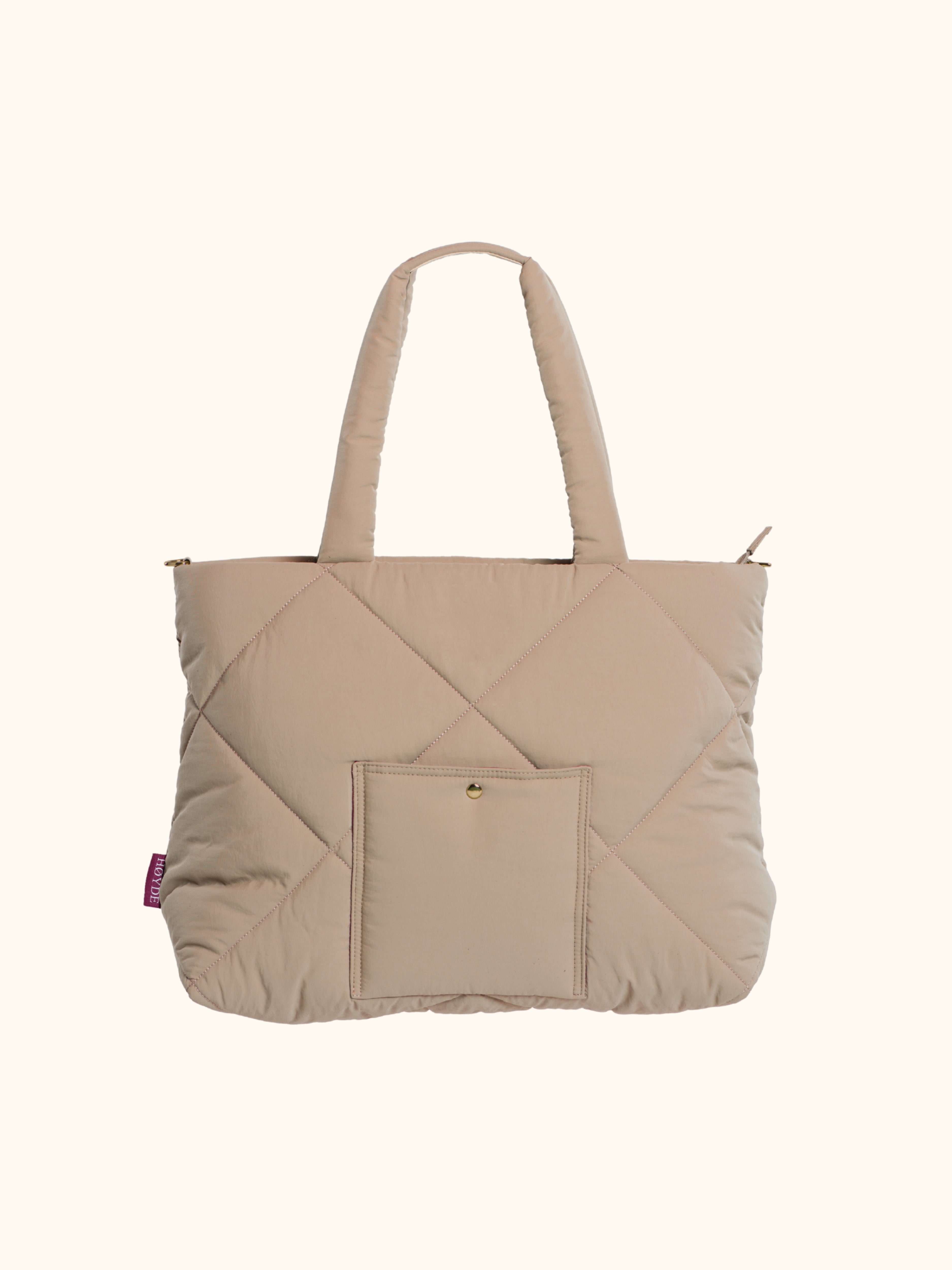 Totebag Shopper Women Puffy Biscuit Beige