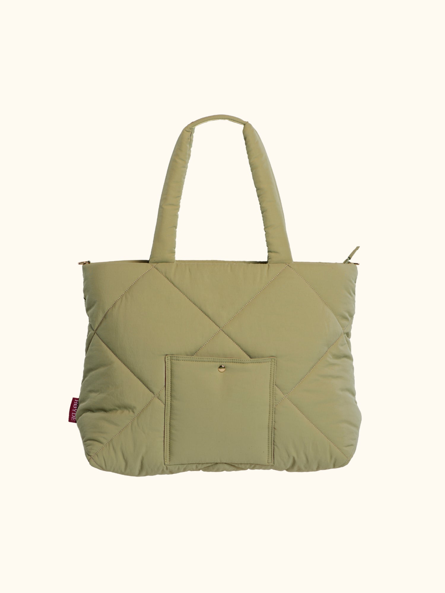 Totebag Shopper Women Puffy Pistache