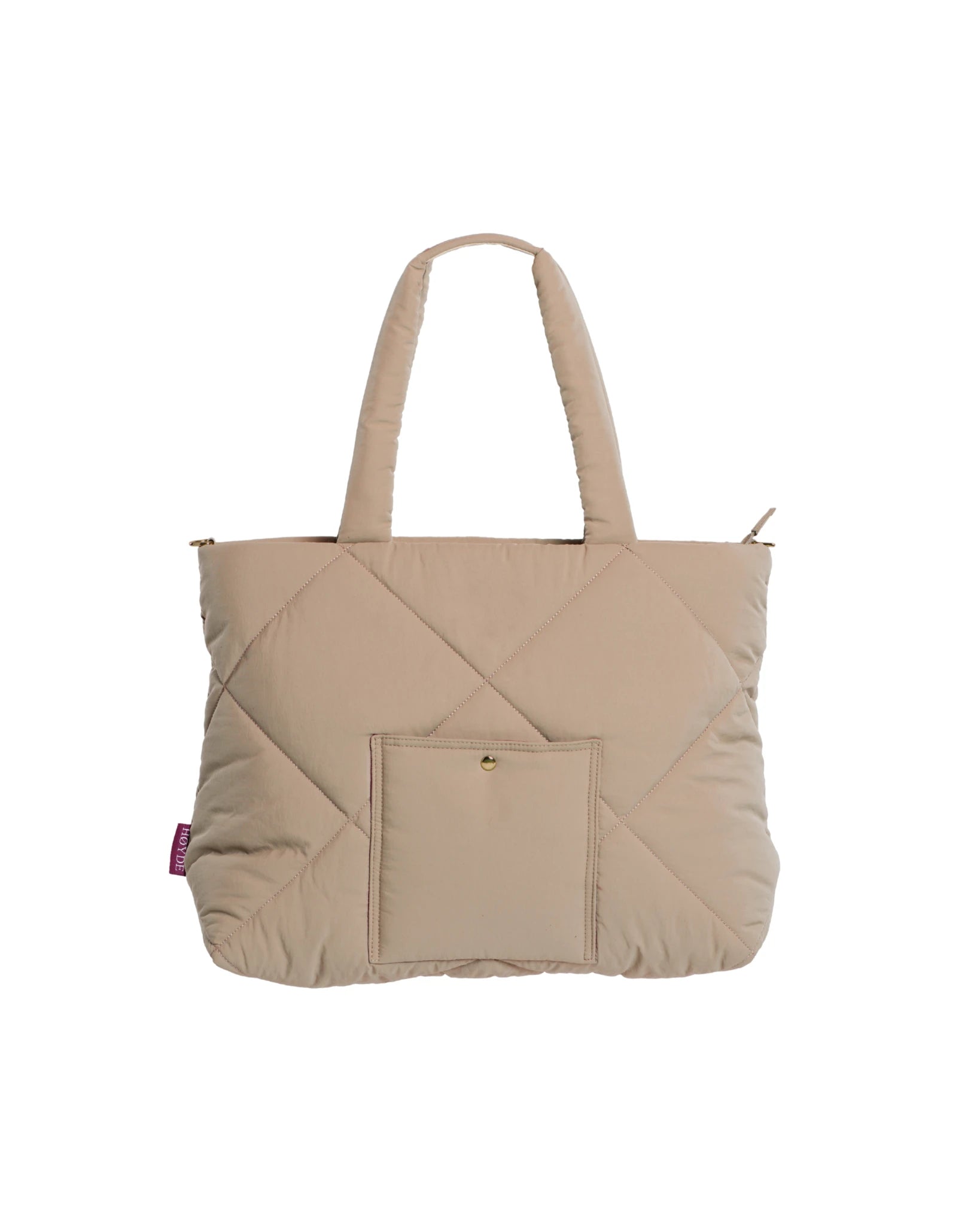 Totebag Shopper Dames Puffy Biscuit Beige
