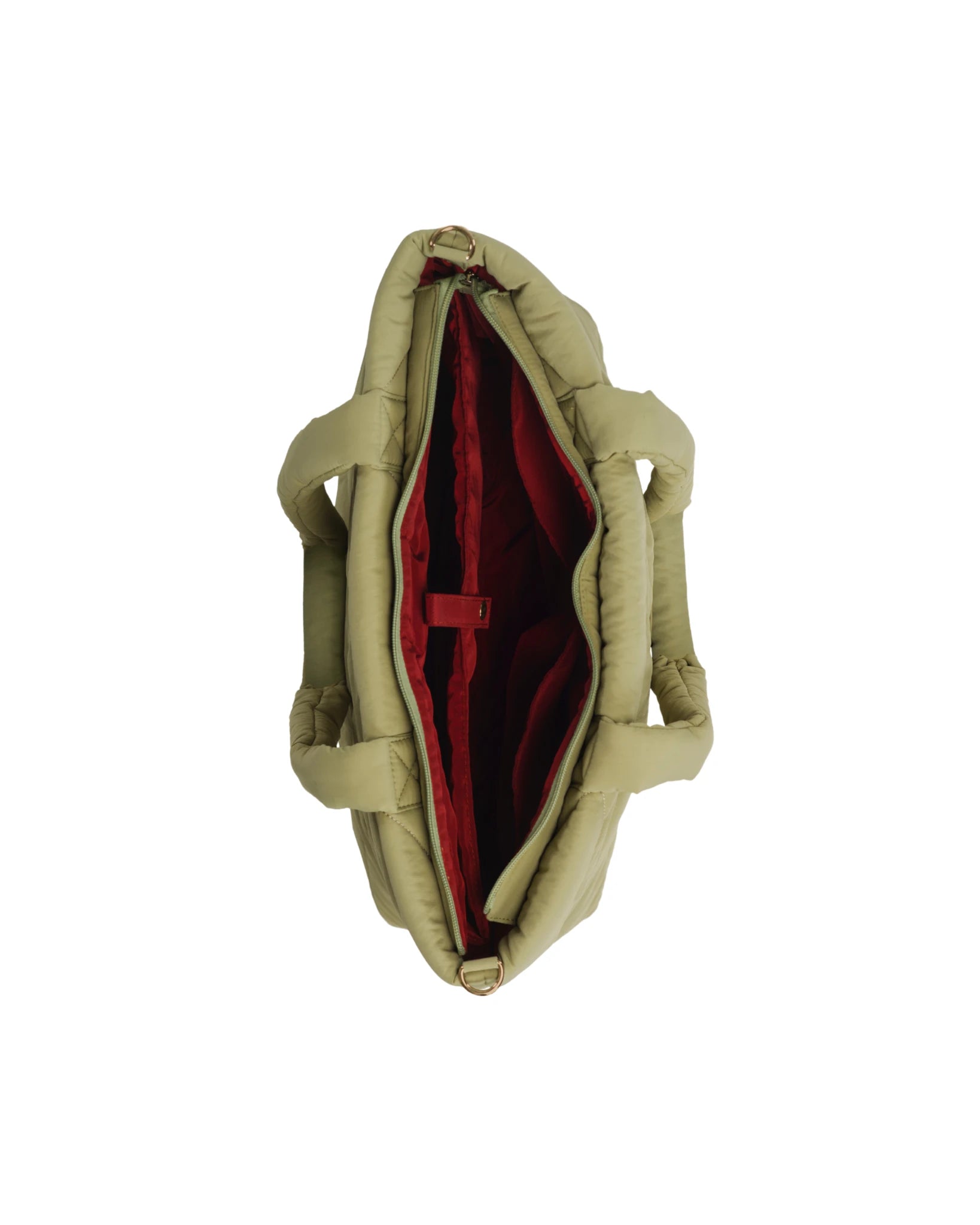 Totebag Shopper Dames Puffy Pistache