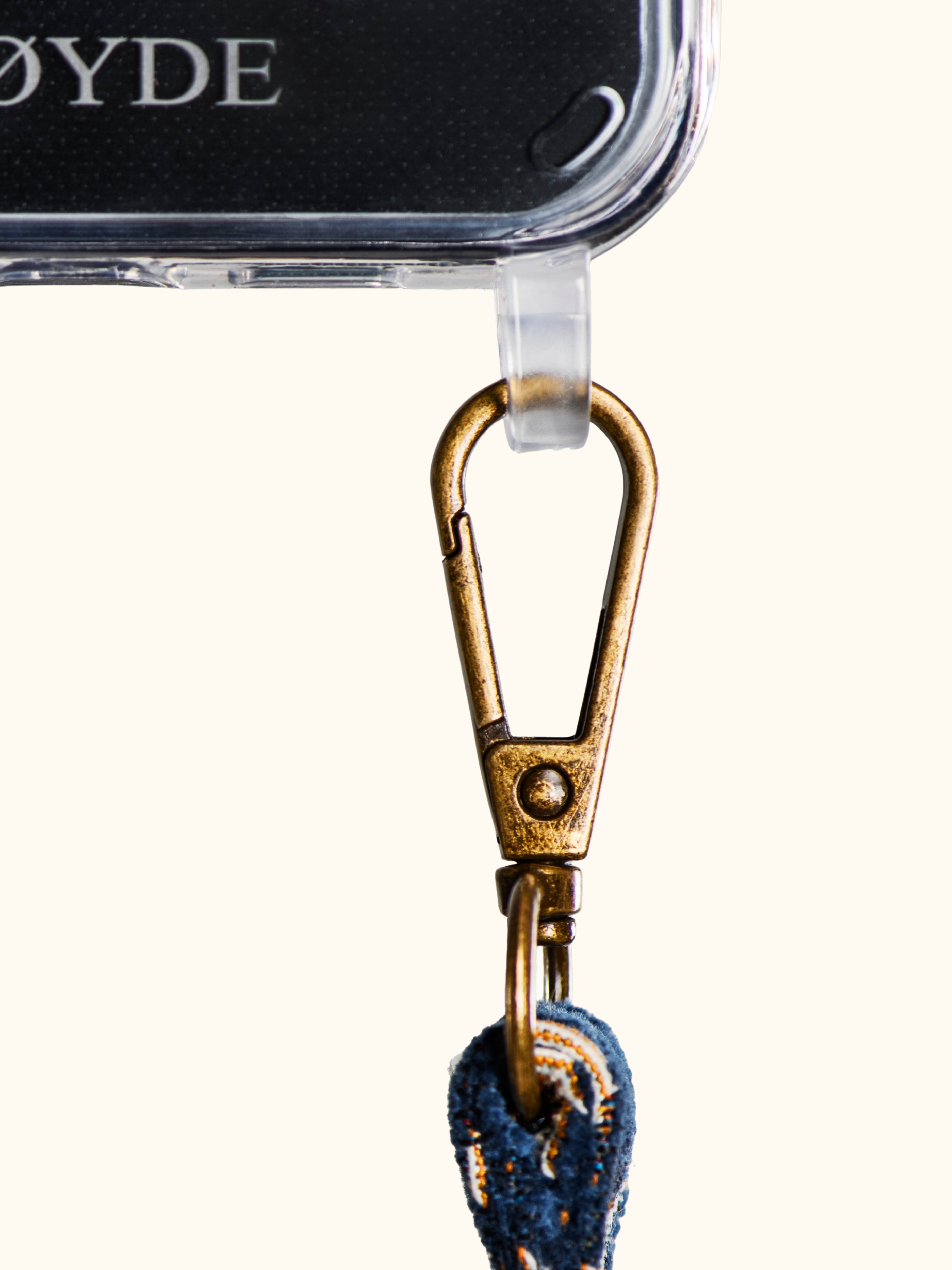 iPhone 16 Pro Max phone case with strap - Beachy Blue